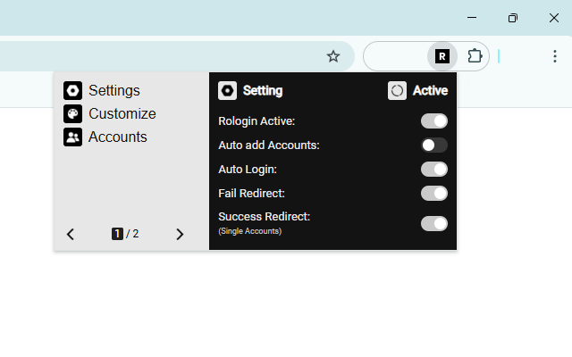 Roblox account switcher by Rologin showcase