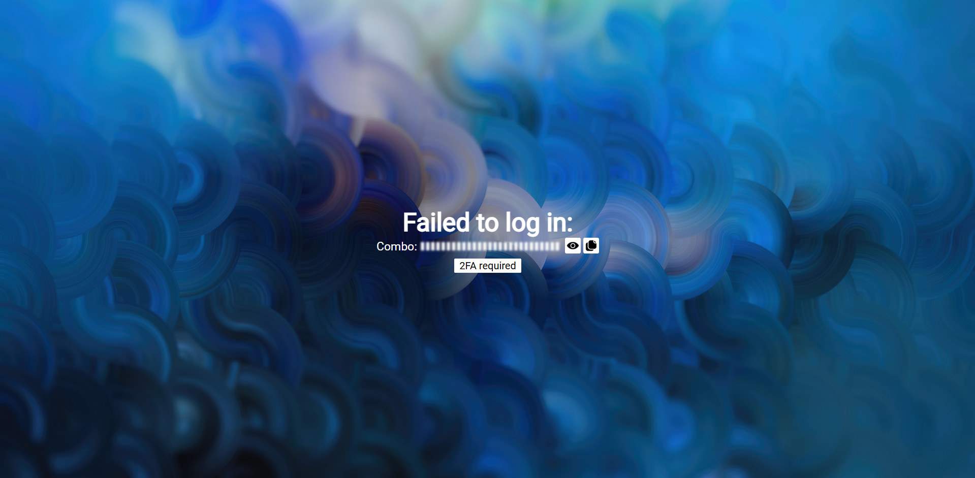 Customizable Roblox account result page with blurred username